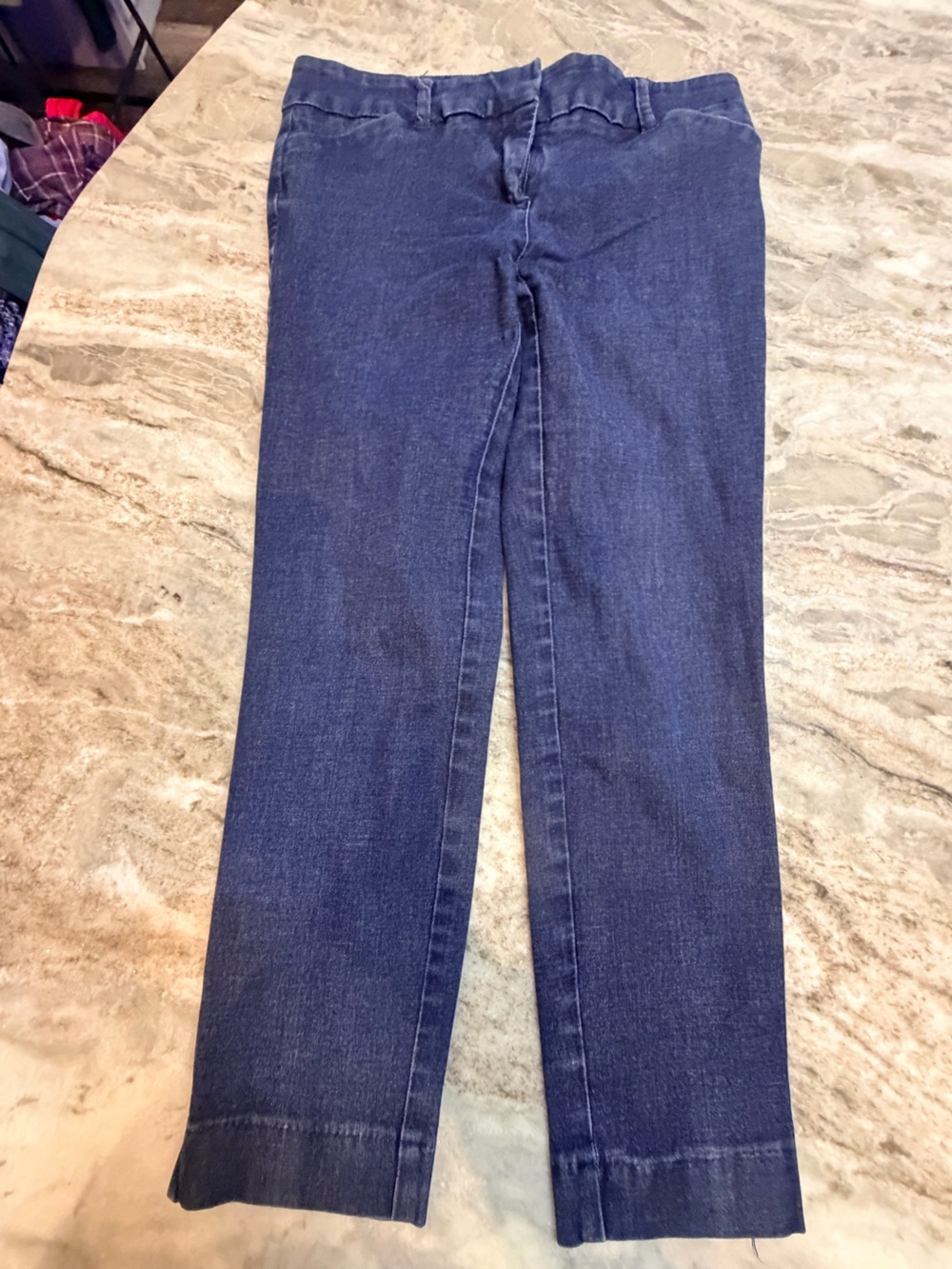 NY&Co 7th Avenue Pull On Skinny Jeans Size 2 Dark Wash Stretch Jeggings